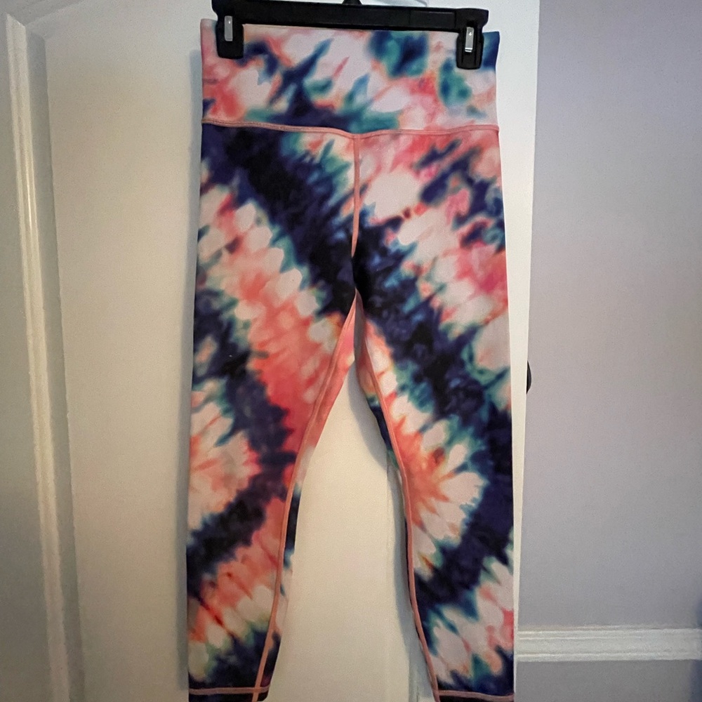 Athleta size small Tie-Dye Womens Leggings